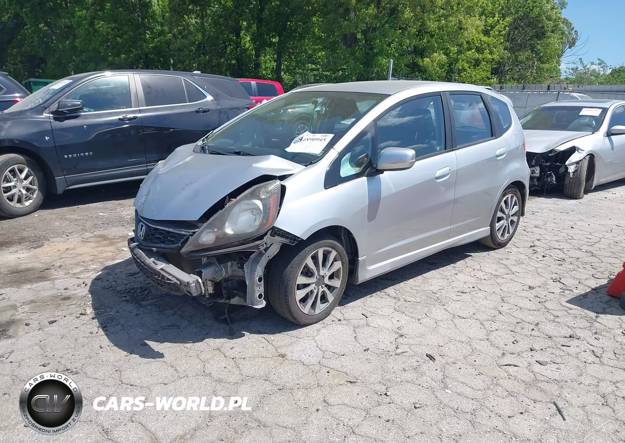 2012 Honda Fit Sport VIN:JHMGE8H54CC033227 - 2