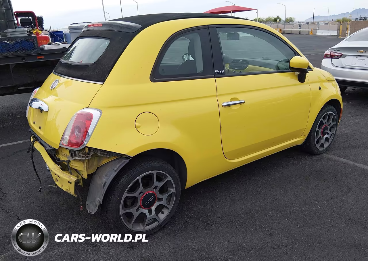 2012 Fiat 500C Pop VIN:3C3CFFDR1CT310273 - 4