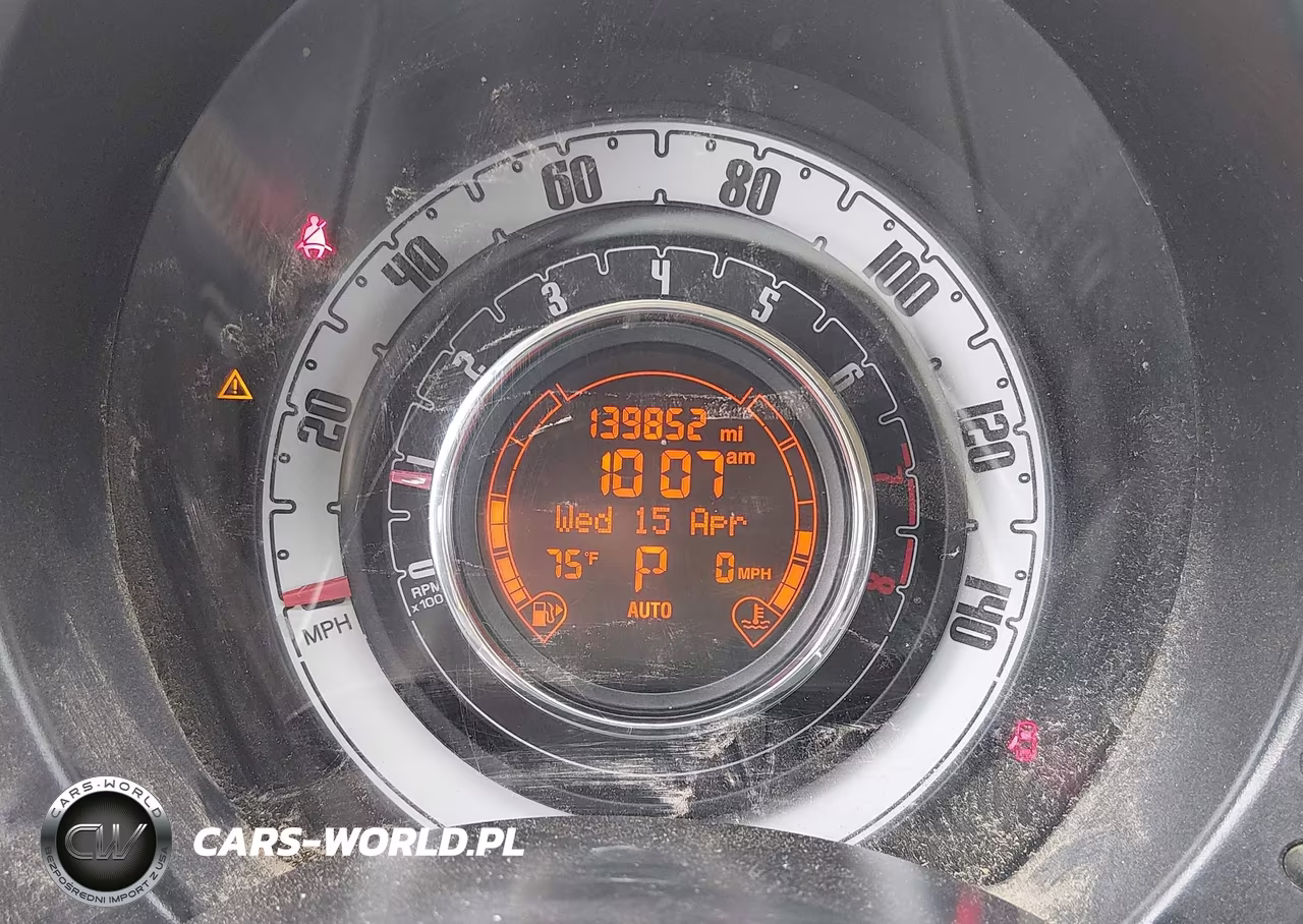 2012 Fiat 500C Pop VIN:3C3CFFDR1CT310273 - 7