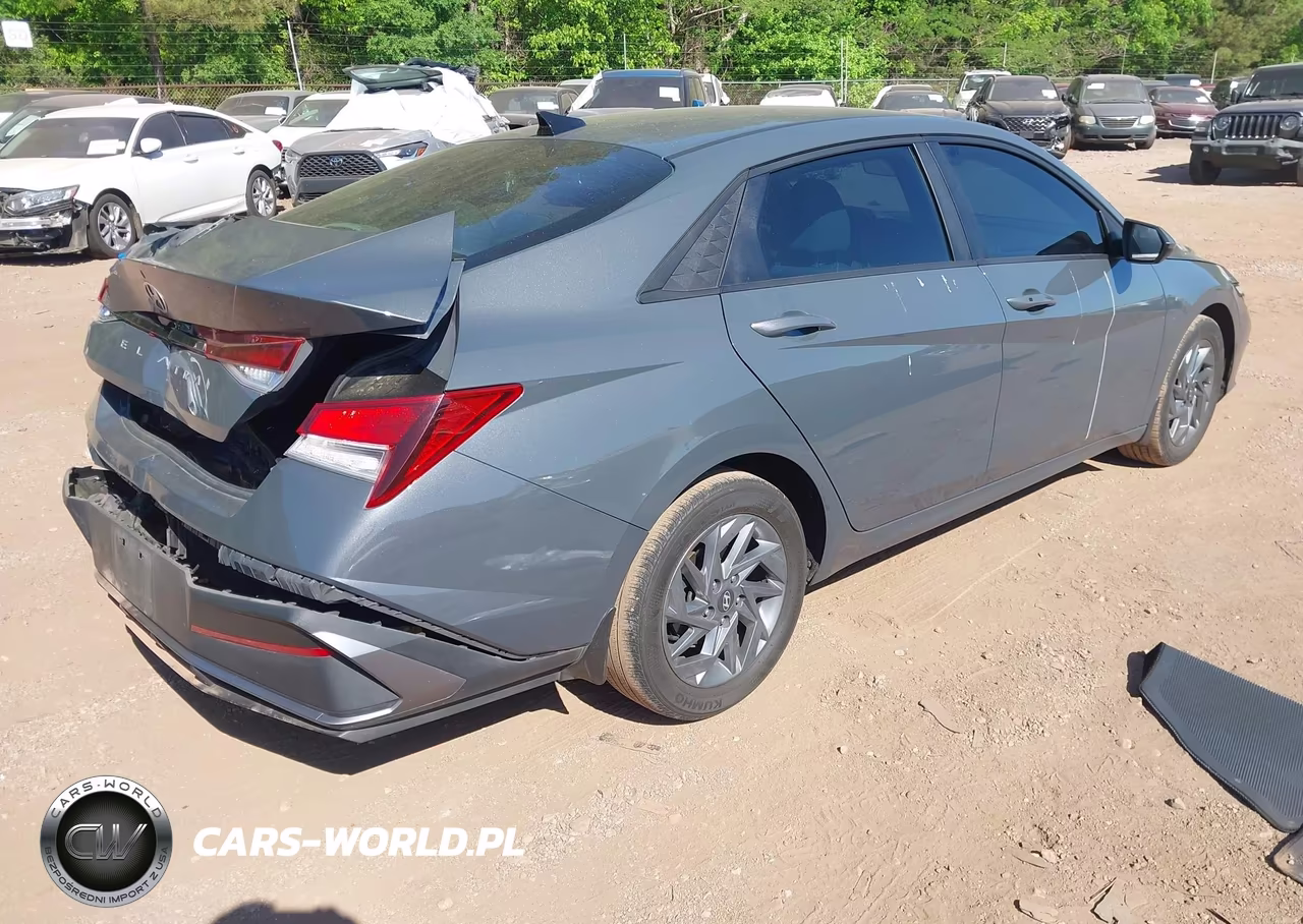2024 Hyundai Elantra Sel VIN:KMHLM4DG4RU747697 - 4
