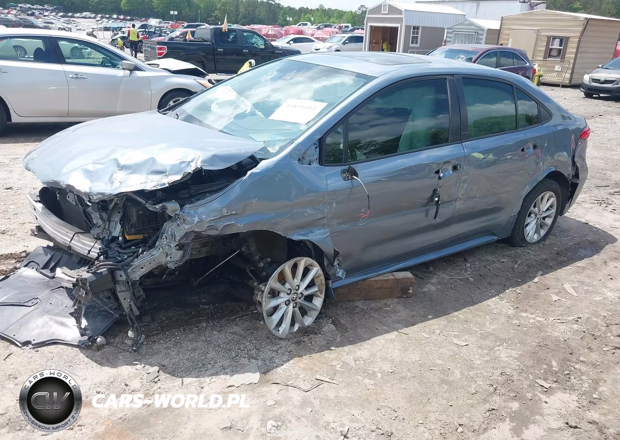 2020 Toyota Corolla Le VIN:JTDHPRAE3LJ028290 - 2