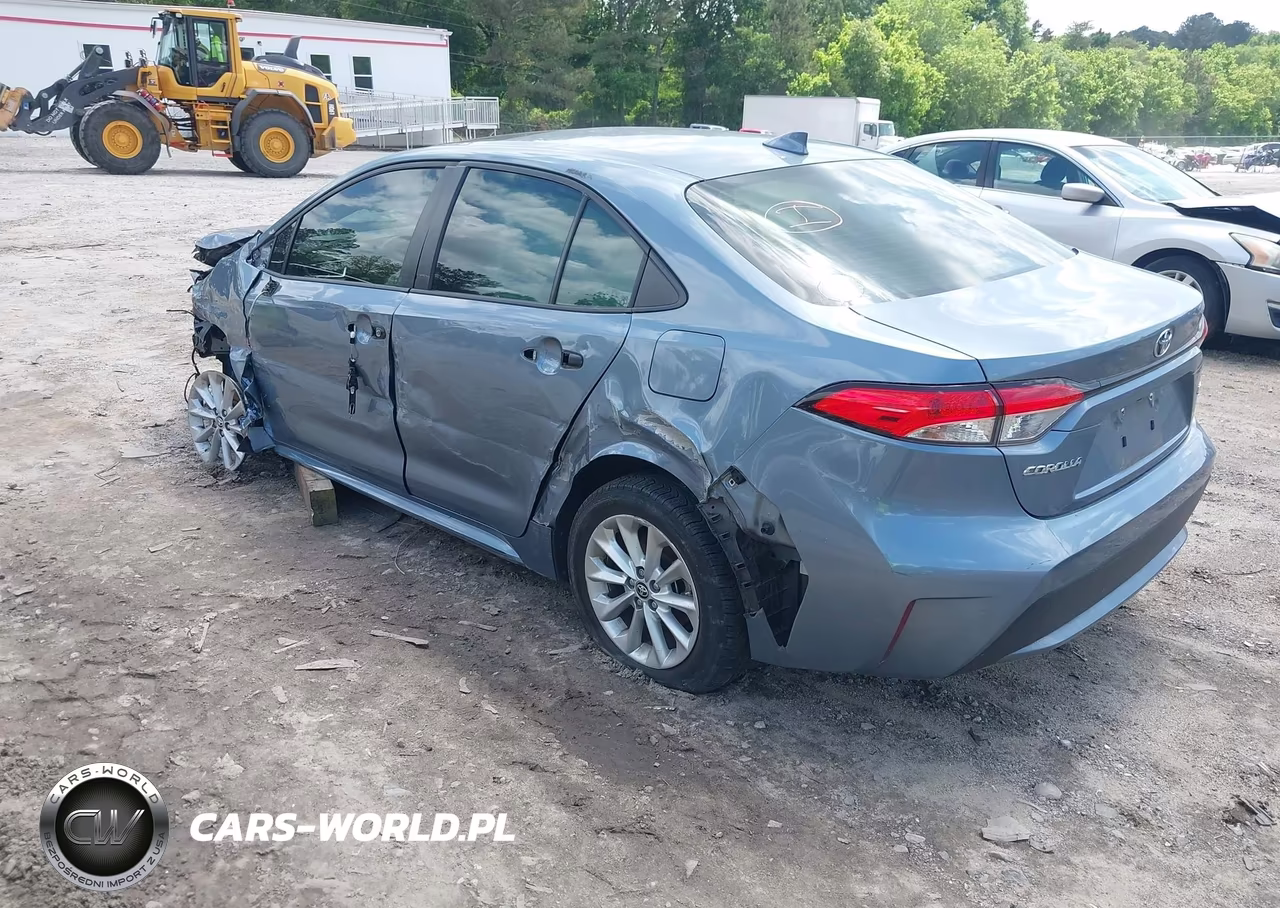 2020 Toyota Corolla Le VIN:JTDHPRAE3LJ028290 - 3