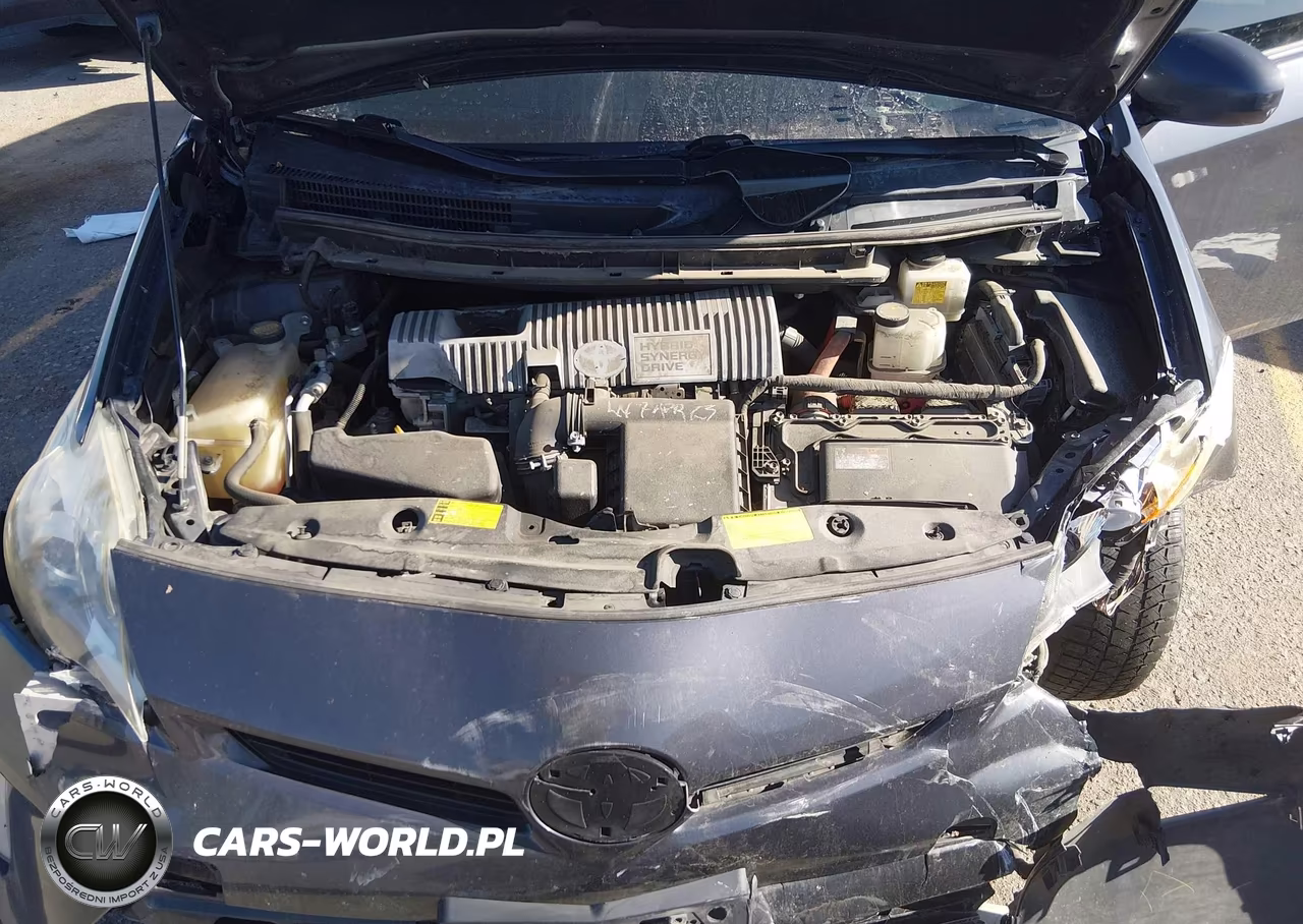 2013 Toyota Prius Two VIN:JTDKN3DU6D1692239 - 10