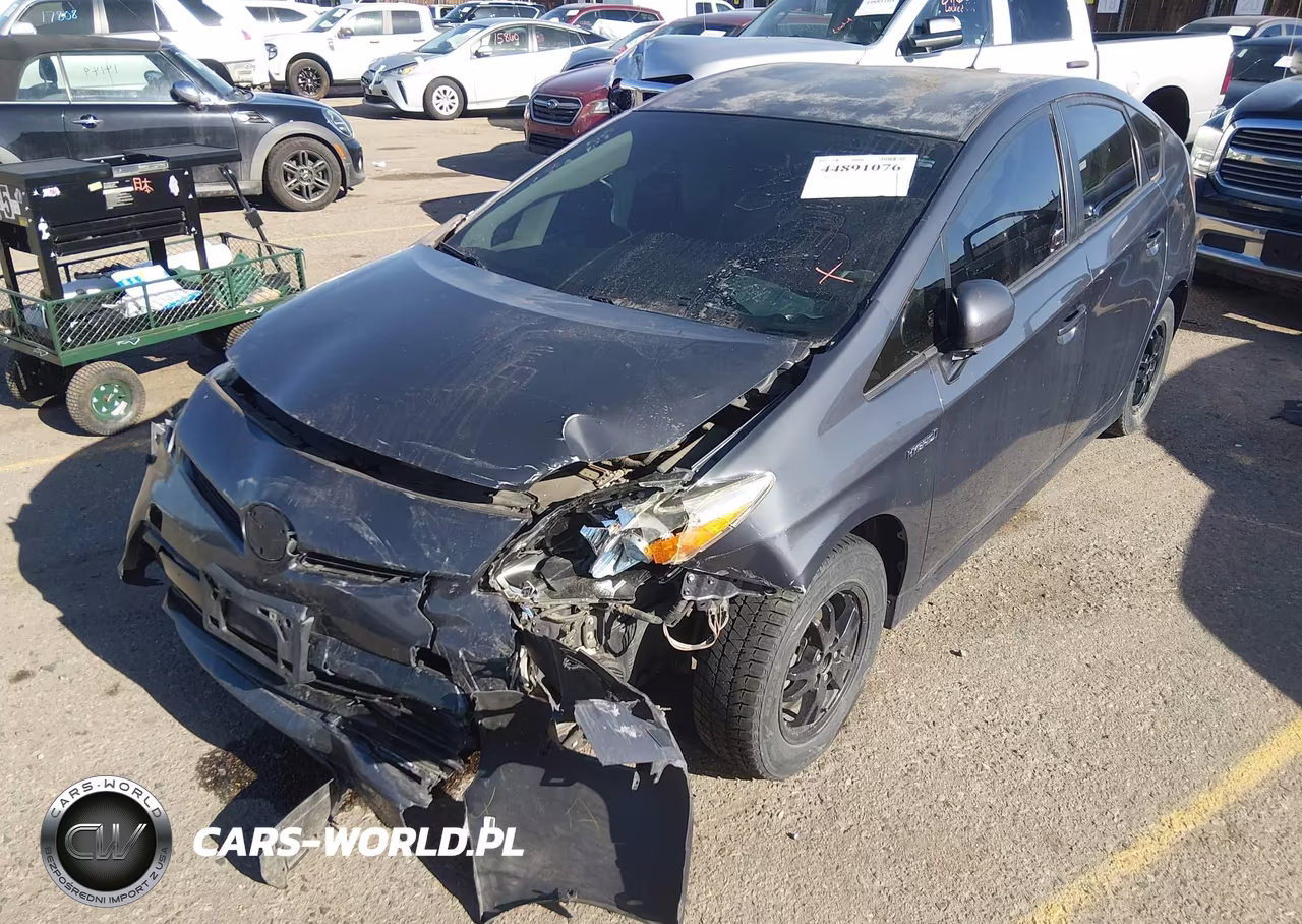 2013 Toyota Prius Two VIN:JTDKN3DU6D1692239 - 2