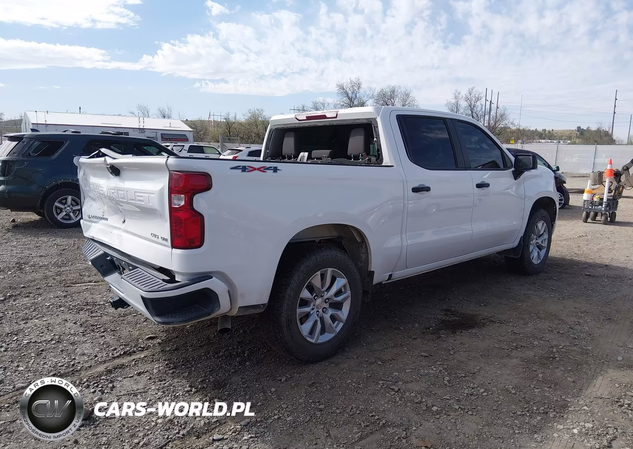 2024 Chevrolet Silverado 1500 4Wd Short Bed Custom VIN:1GCPDBEK8RZ362711 - 4
