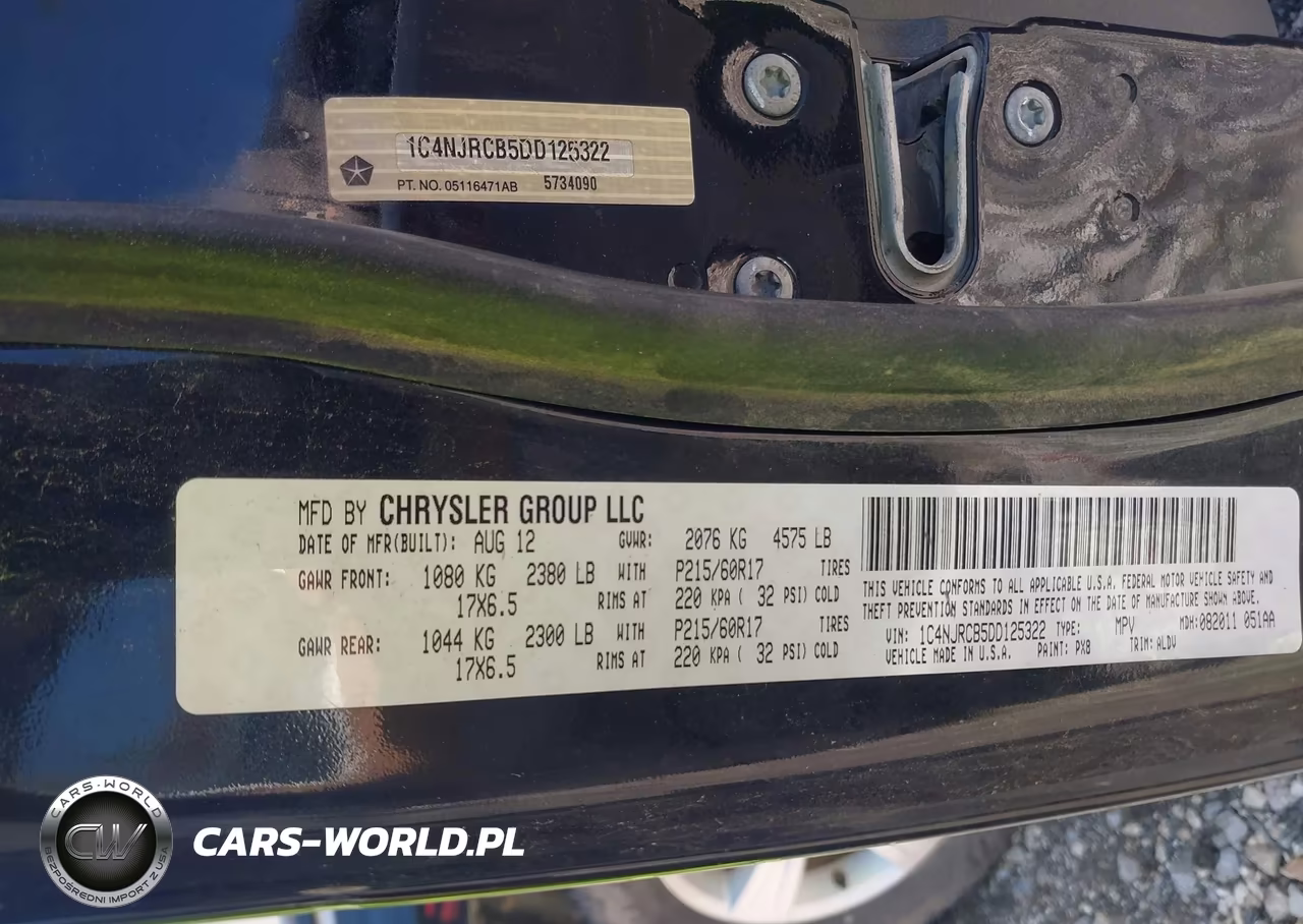 2013 Jeep Patriot Limited VIN:1C4NJRCB5DD125322 - 9