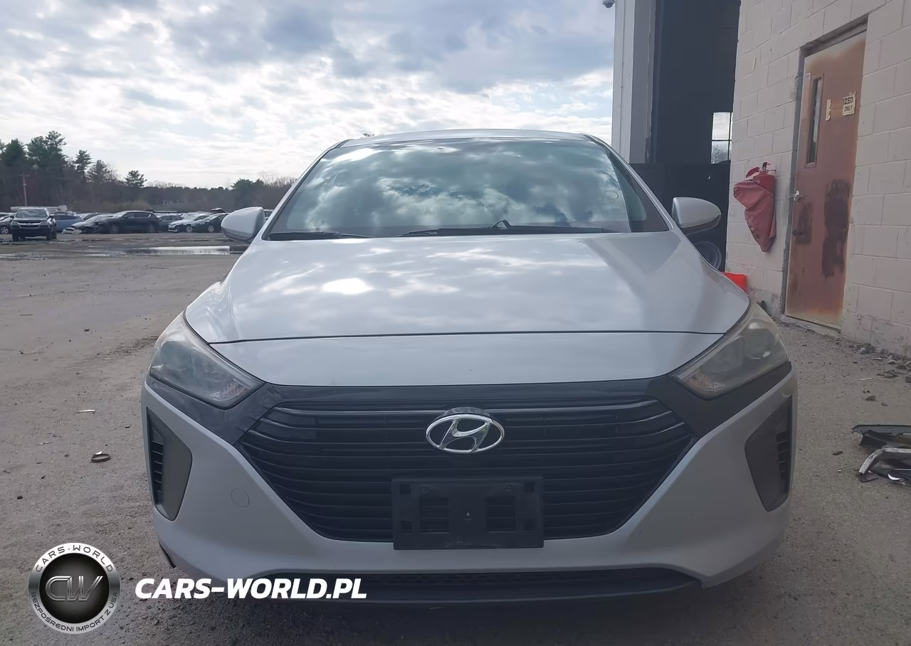 2018 Hyundai Ioniq Hybrid Blue VIN:KMHC65LC4JU075644 - 12