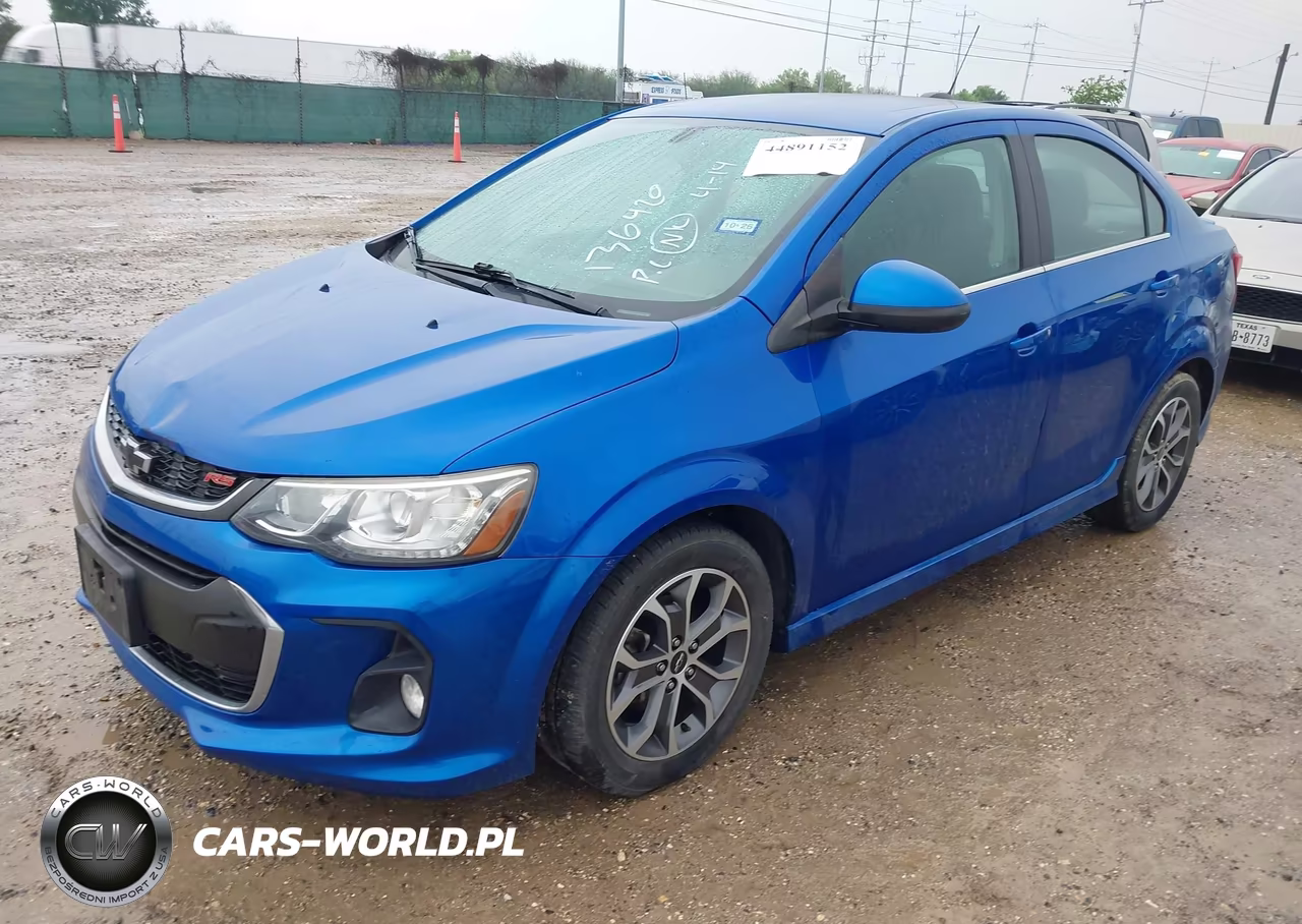2018 Chevrolet Sonic Lt Auto VIN:1G1JD5SH4J4136420 - 2