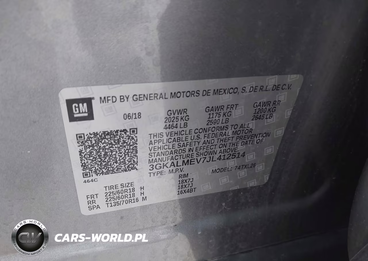 2018 GMC Terrain Sle VIN:3GKALMEV7JL412514 - 9