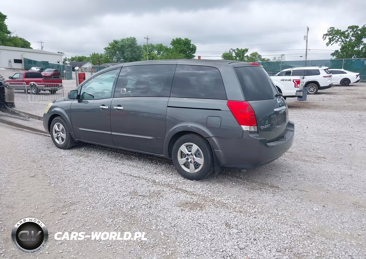 2008 Nissan Quest 3.5 VIN:5N1BV28U98N106938 - 3