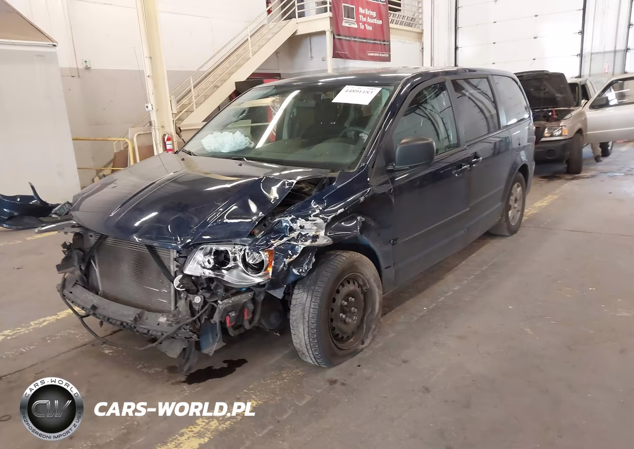 2012 Dodge Grand Caravan Se-Avp VIN:2C4RDGBG5CR311917 - 2
