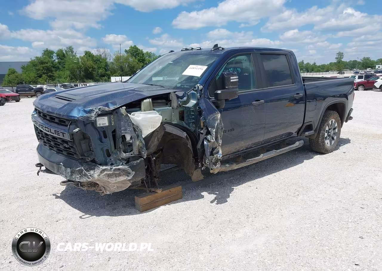 2021 Chevrolet Silverado 2500Hd 4Wd Standard Bed Custom VIN:1GC4YME71MF111733 - 2