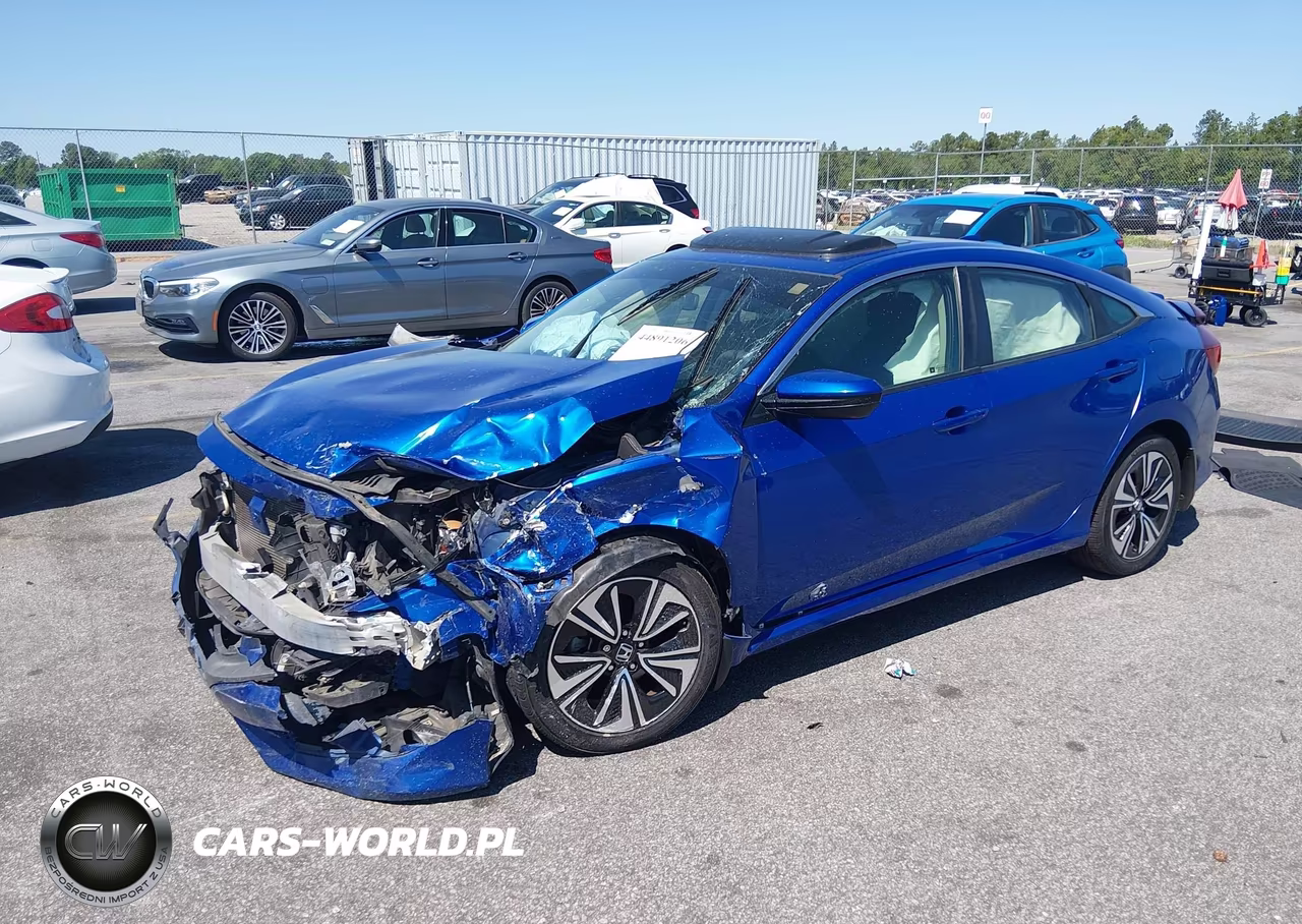 2017 Honda Civic Ex-T VIN:2HGFC1F30HH652330 - 2