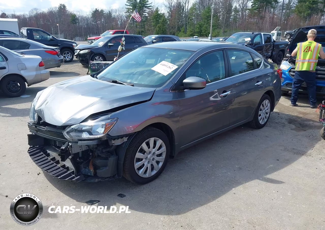 2017 Nissan Sentra Sv VIN:3N1AB7AP8HY367381 - 2