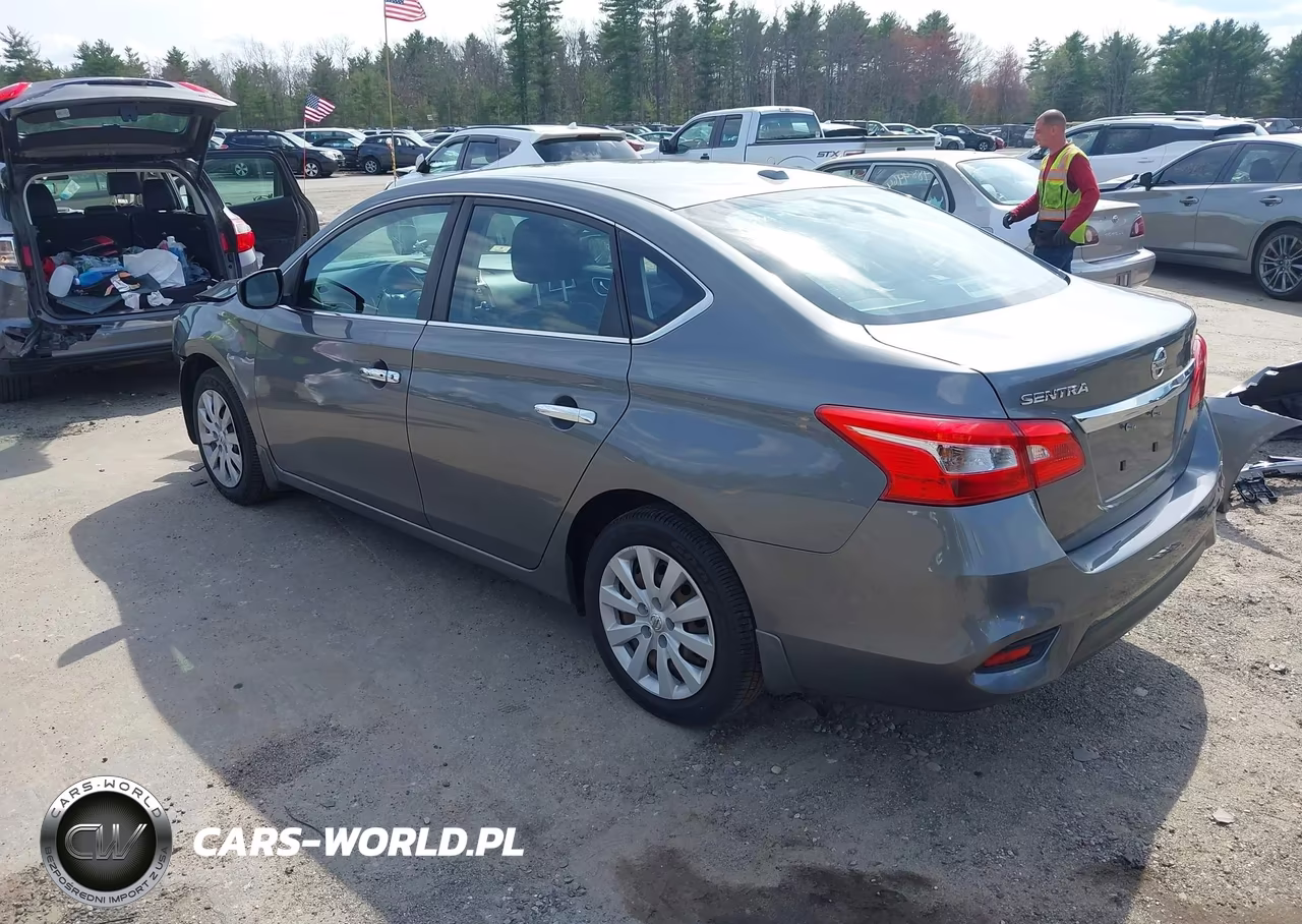 2017 Nissan Sentra Sv VIN:3N1AB7AP8HY367381 - 3