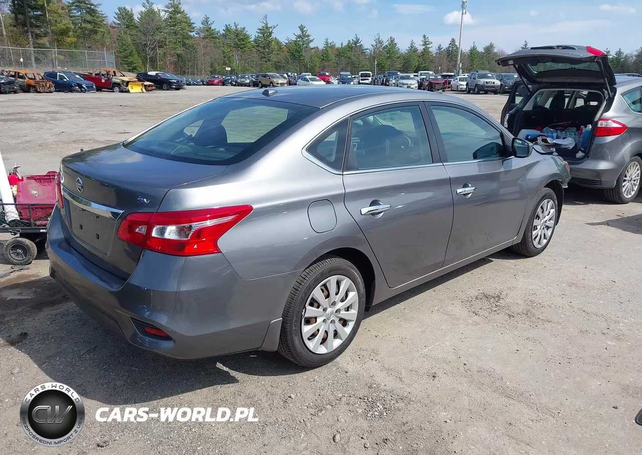 2017 Nissan Sentra Sv VIN:3N1AB7AP8HY367381 - 4