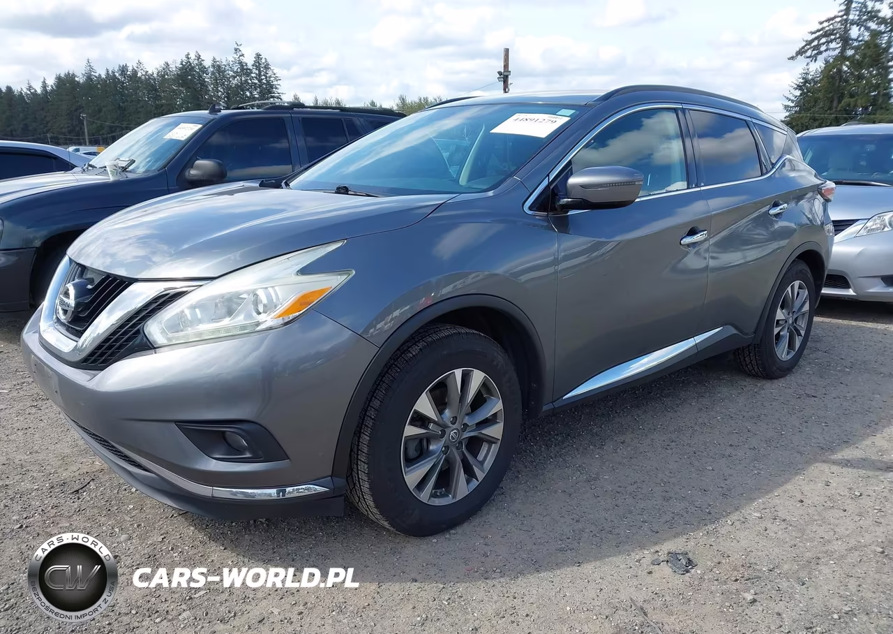 2016 Nissan Murano Platinum-S-Sl-Sv VIN:5N1AZ2MHXGN121925 - 2