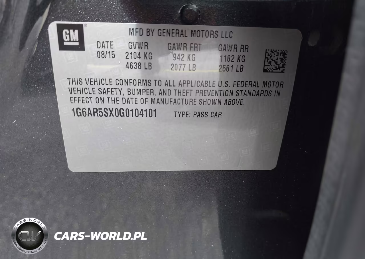 2016 Cadillac Cts Luxury Collection VIN:1G6AR5SX0G0104101 - 9