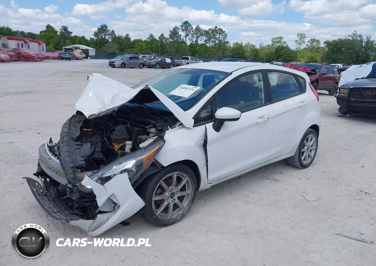 2019 Ford Fiesta Se VIN:3FADP4EJ5KM107380 - 2