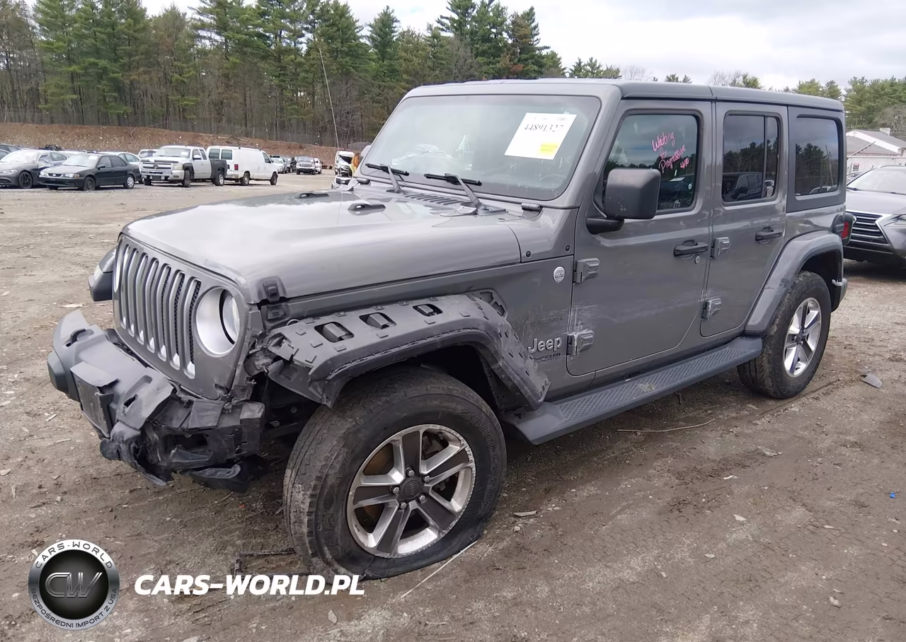 2019 Jeep Wrangler Unlimited Sahara 4X4 VIN:1C4HJXEN0KW512449 - 2
