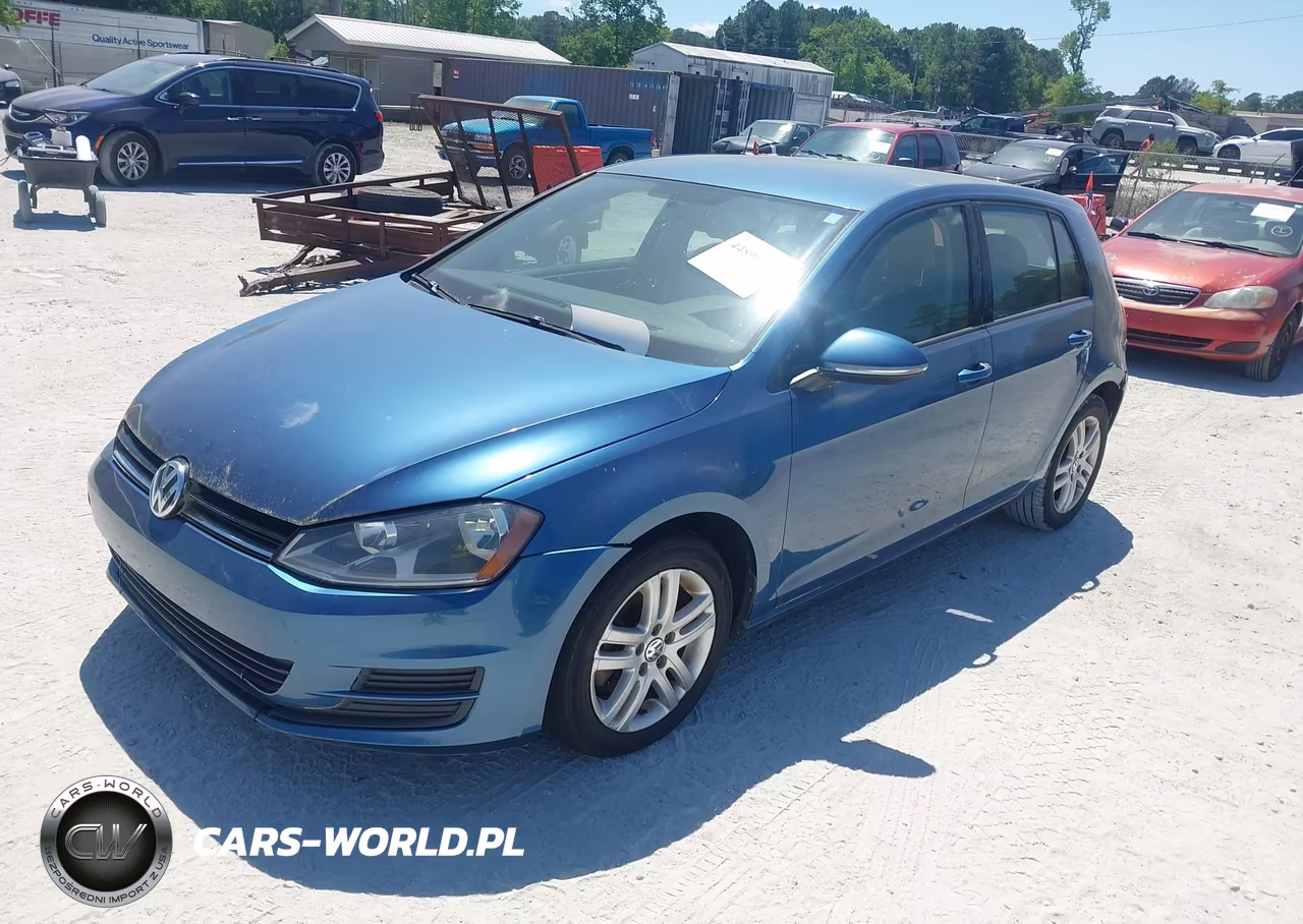 2015 Volkswagen Golf Tdi S 4-Door VIN:3VW2A7AU6FM024967 - 2