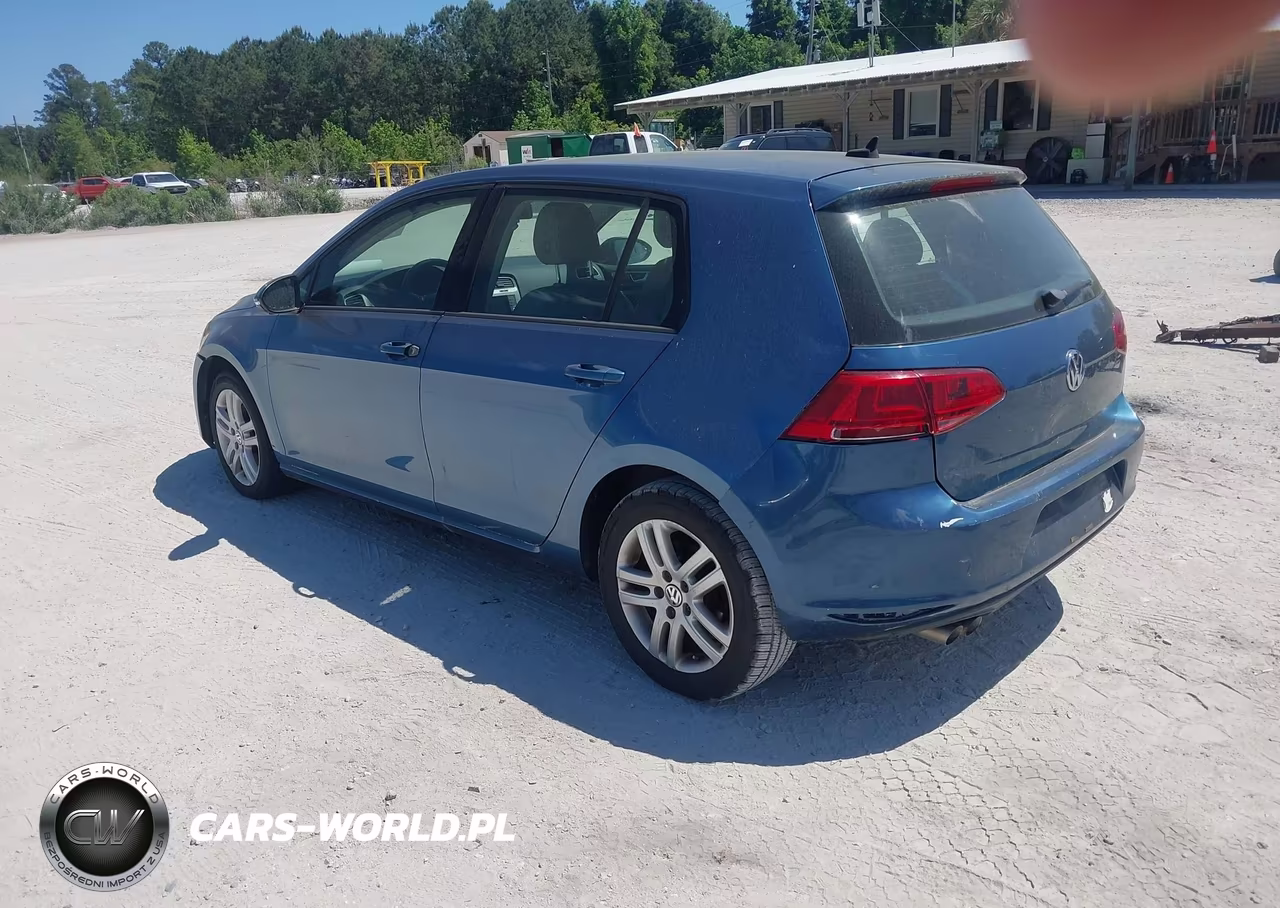 2015 Volkswagen Golf Tdi S 4-Door VIN:3VW2A7AU6FM024967 - 3