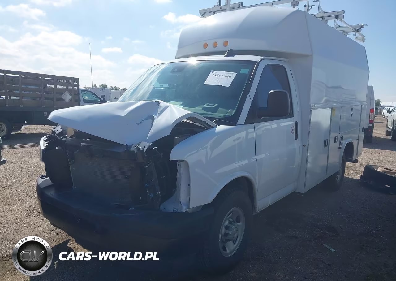 2024 Chevrolet Express Cutaway Work Van VIN:1GB0GRFP9R1176609 - 2