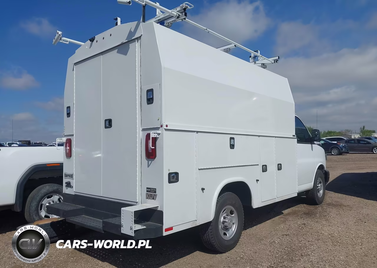 2024 Chevrolet Express Cutaway Work Van VIN:1GB0GRFP9R1176609 - 4