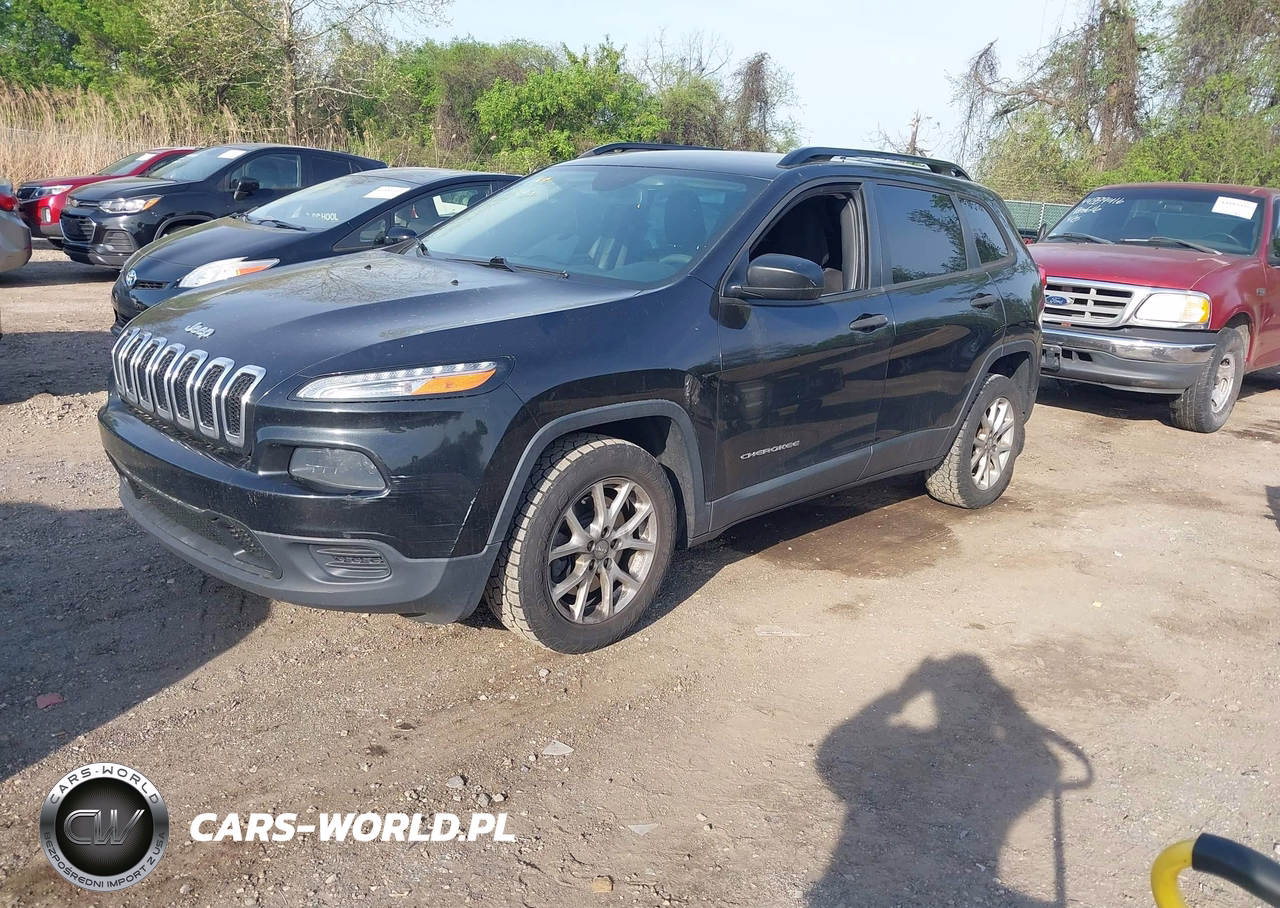 2015 Jeep Cherokee Sport VIN:1C4PJLAB1FW721253 - 2