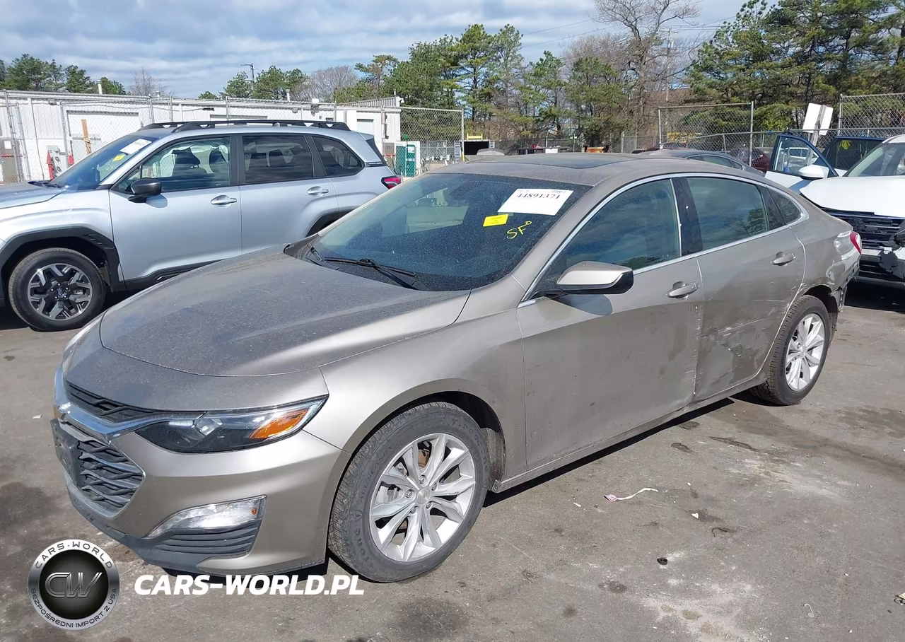 2022 Chevrolet Malibu Fwd Lt VIN:1G1ZD5STXNF126752 - 2