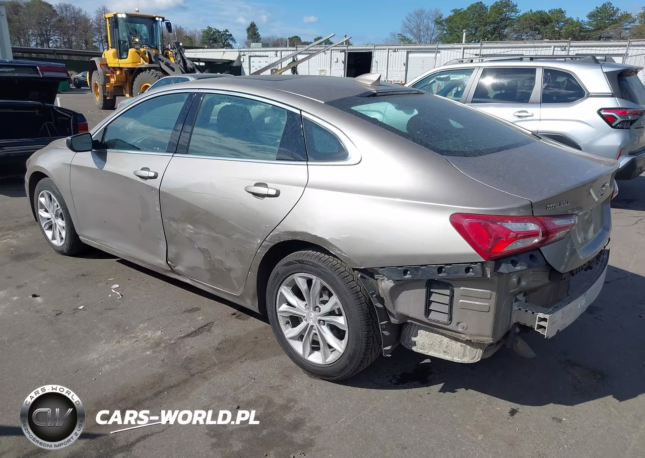 2022 Chevrolet Malibu Fwd Lt VIN:1G1ZD5STXNF126752 - 3
