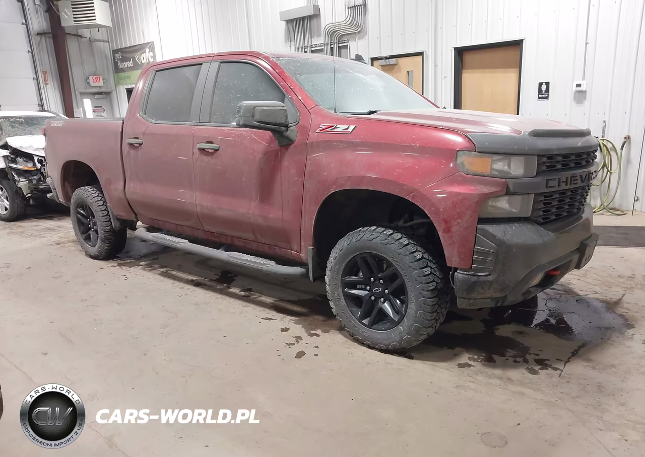 2021 Chevrolet Silverado 1500 4Wd Short Bed Custom Trail Boss