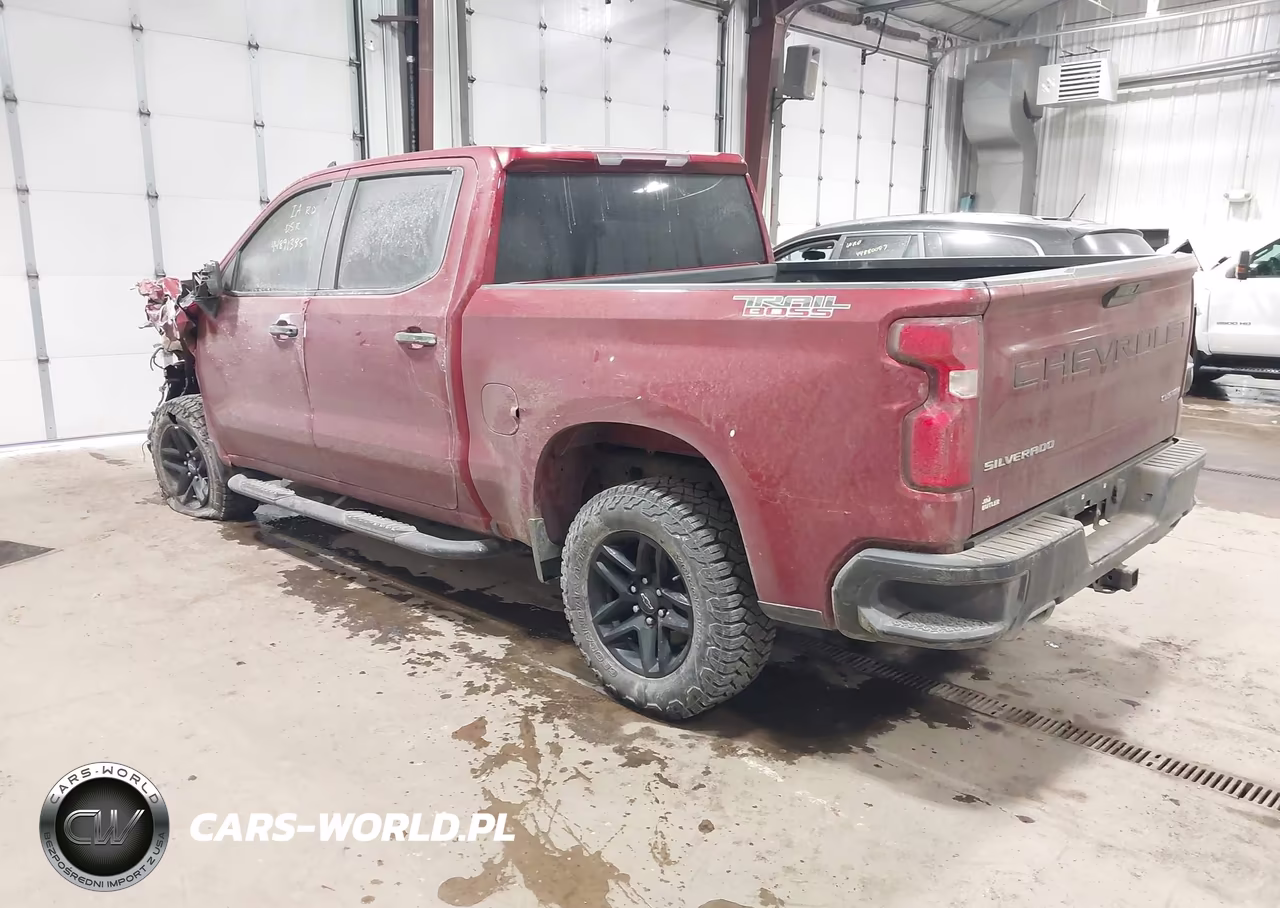 2021 Chevrolet Silverado 1500 4Wd Short Bed Custom Trail Boss VIN:3GCPYCEF0MG382716 - 3
