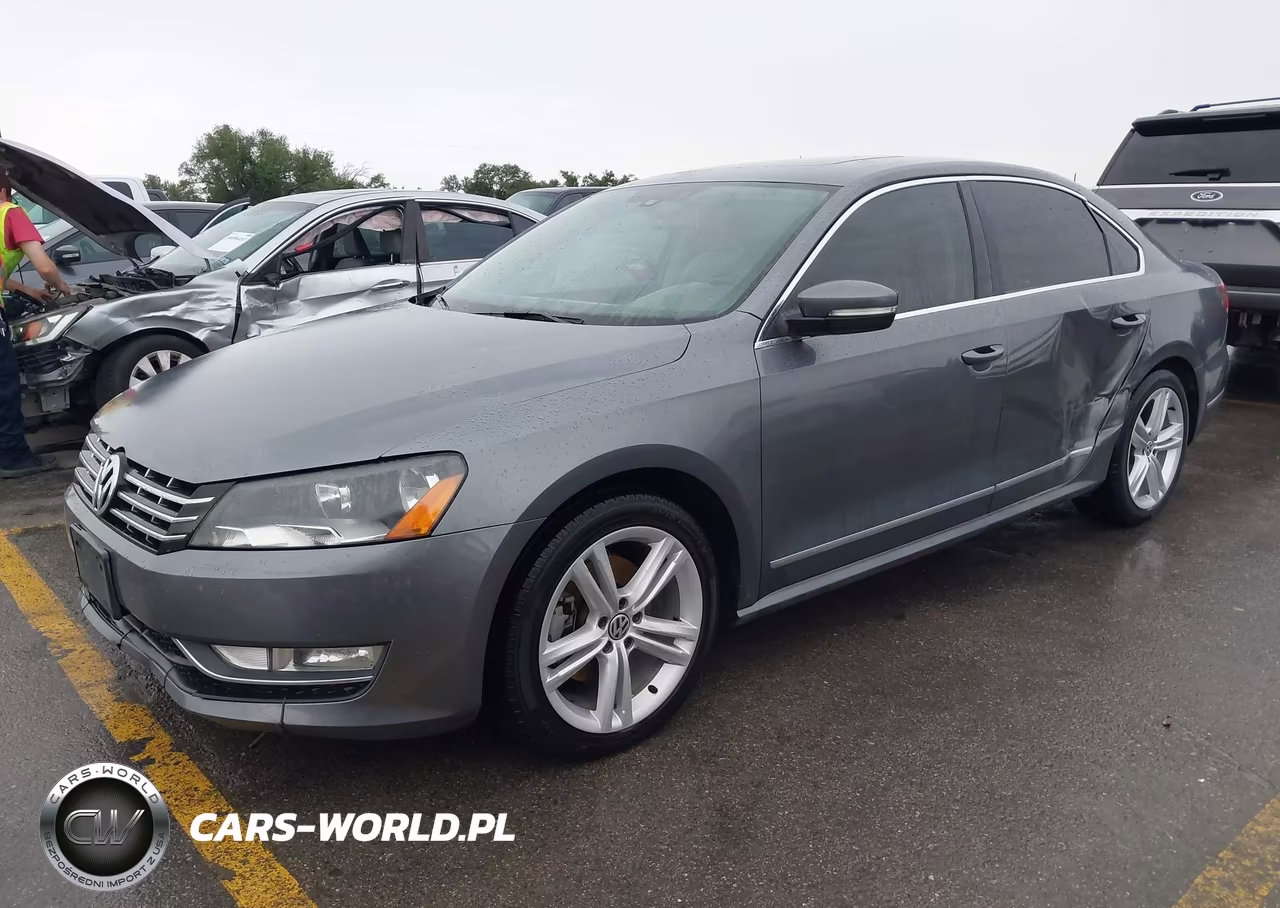 2014 Volkswagen Passat 2.0L Tdi Sel Premium VIN:1VWCN7A39EC045344 - 2
