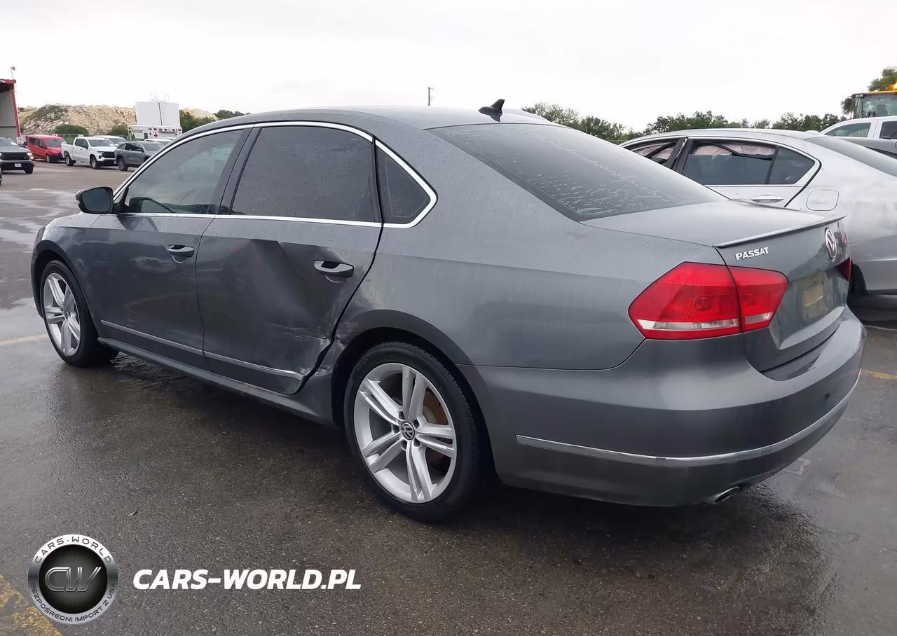 2014 Volkswagen Passat 2.0L Tdi Sel Premium VIN:1VWCN7A39EC045344 - 3