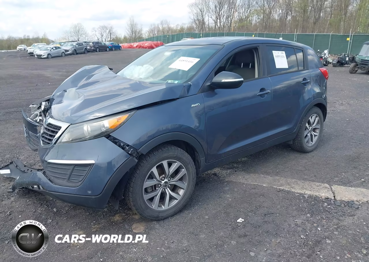 2012 Kia Sportage Lx VIN:KNDPBCA24C7231201 - 2