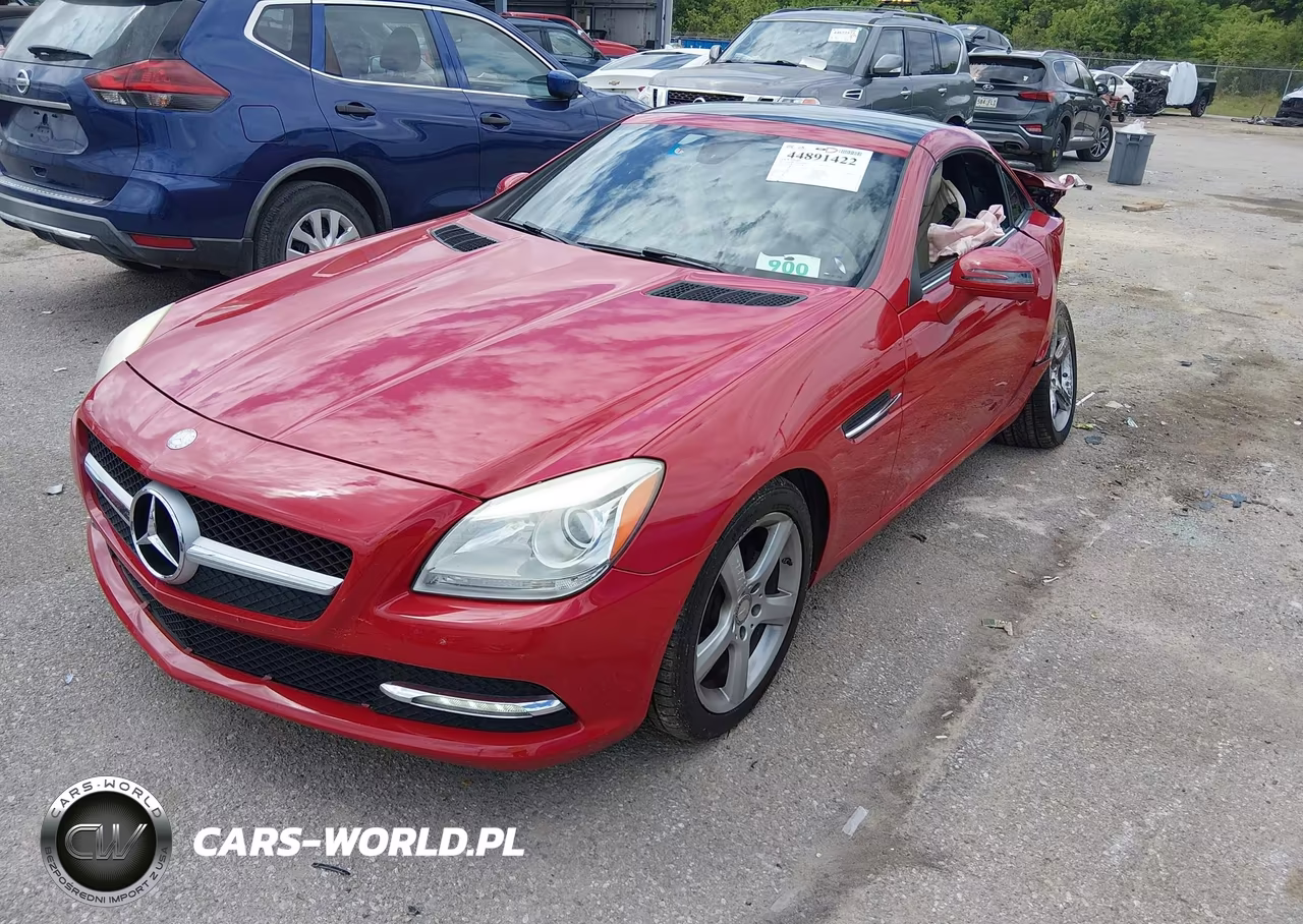2012 Mercedes-Benz Slk 250 VIN:WDDPK4HA1CF034758 - 2