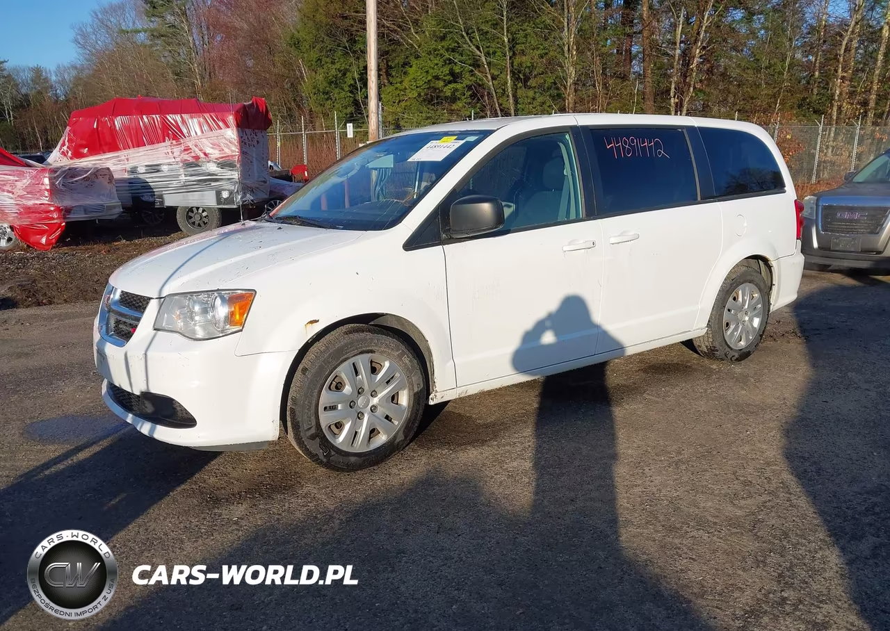 2018 Dodge Grand Caravan Se VIN:2C4RDGBG7JR177392 - 2