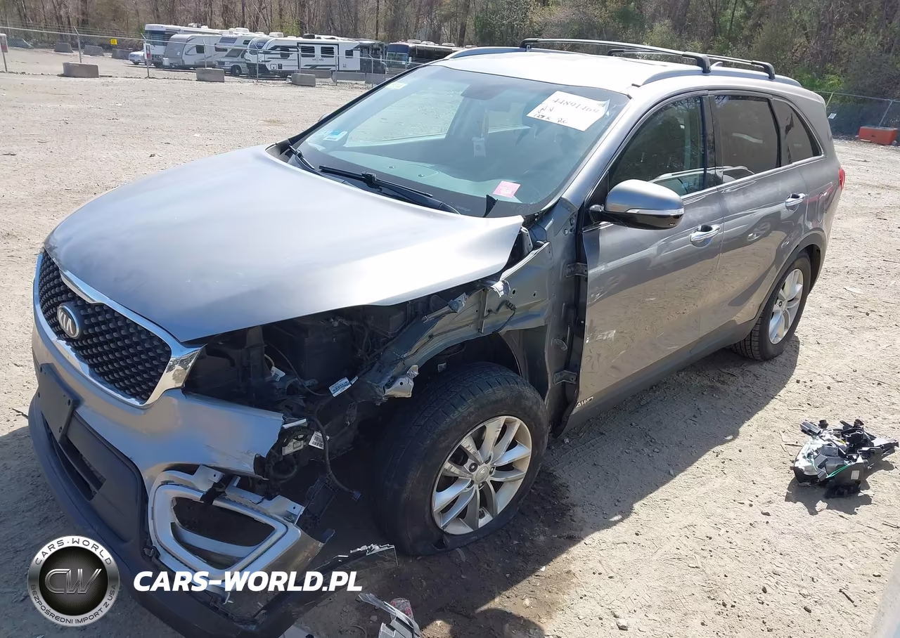 2018 Kia Sorento 2.4L Lx VIN:5XYPGDA37JG425172 - 2