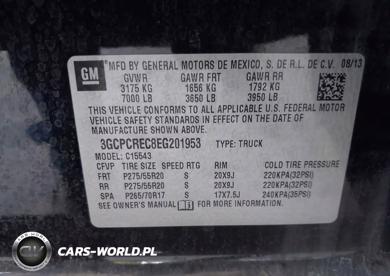 2014 Chevrolet Silverado 1500 1Lt VIN:3GCPCREC8EG201953 - 9