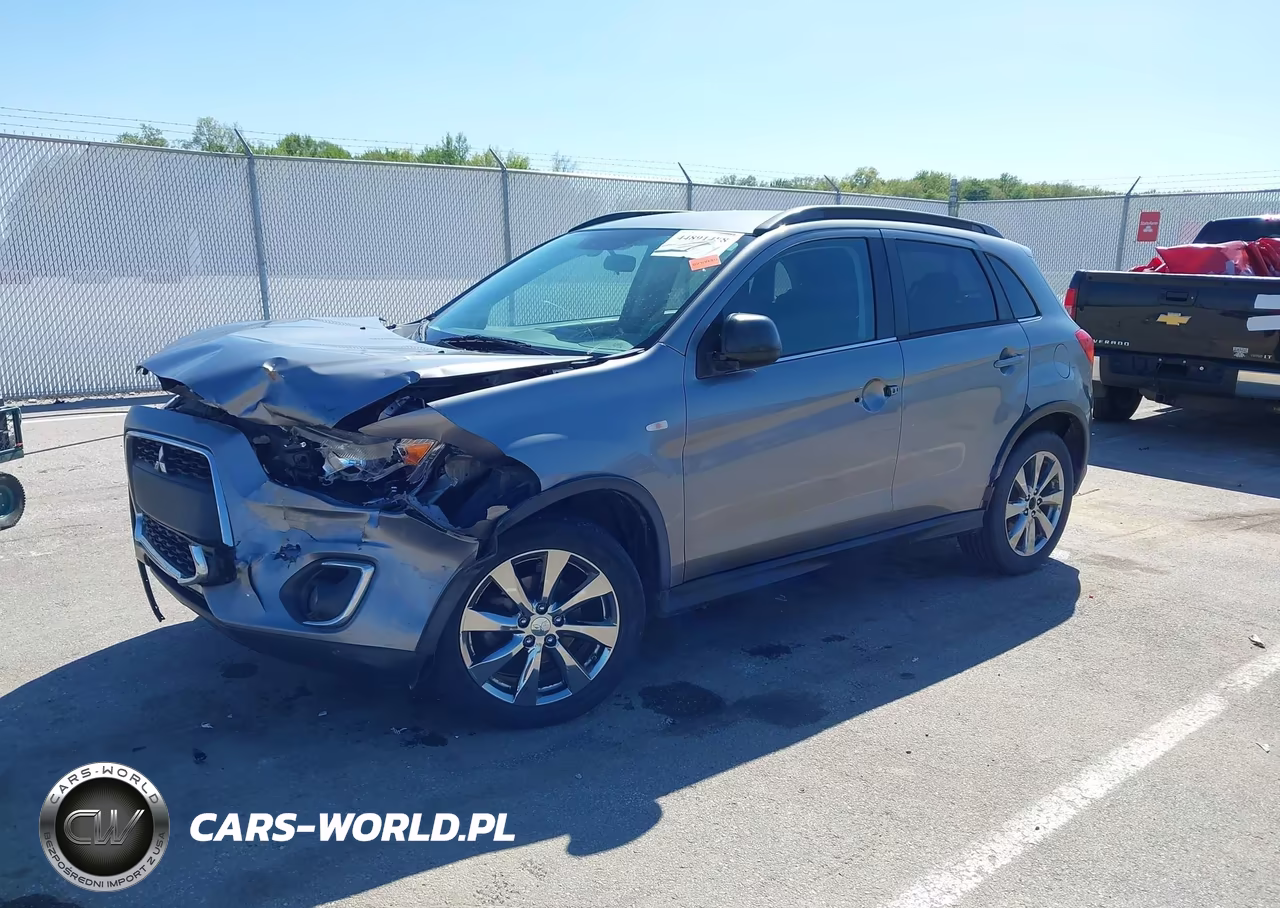 2013 Mitsubishi Outlander Sport Le VIN:4A4AP5AU3DE025622 - 2