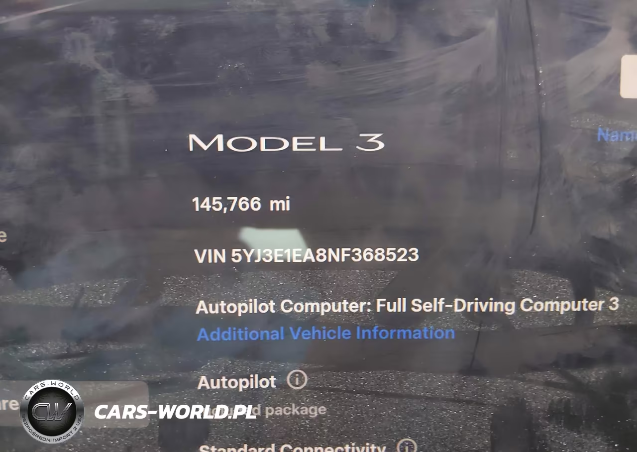 2022 Tesla Model 3 VIN:5YJ3E1EA8NF368523 - 15