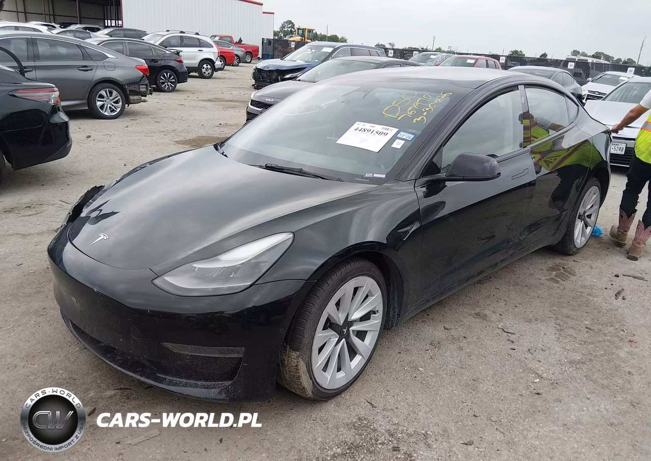 2022 Tesla Model 3 VIN:5YJ3E1EA8NF368523 - 2