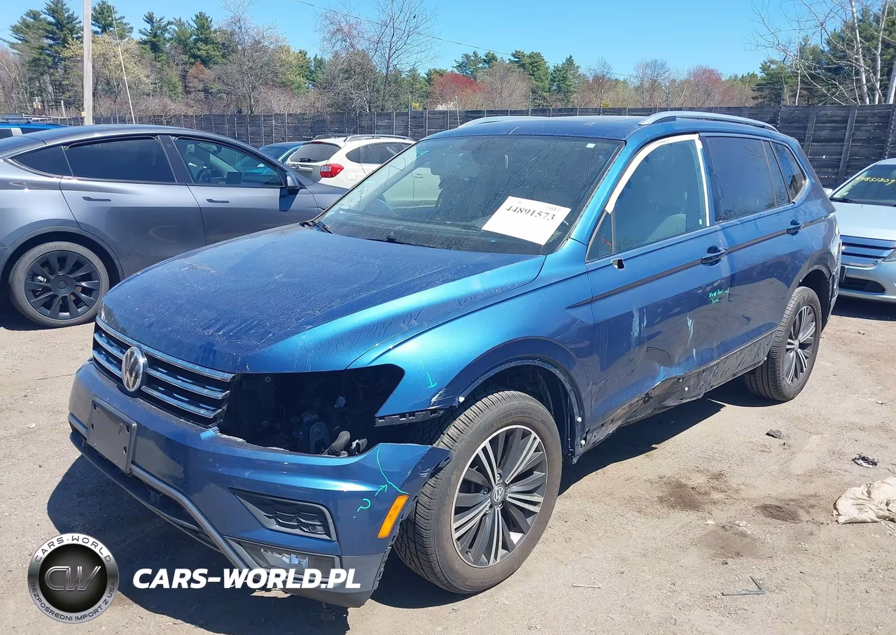2019 Volkswagen Tiguan 2.0T Se-2.0T Sel-2.0T Sel R-Line-2.0T Sel R-Line Black VIN:3VV2B7AX8KM026760 - 2