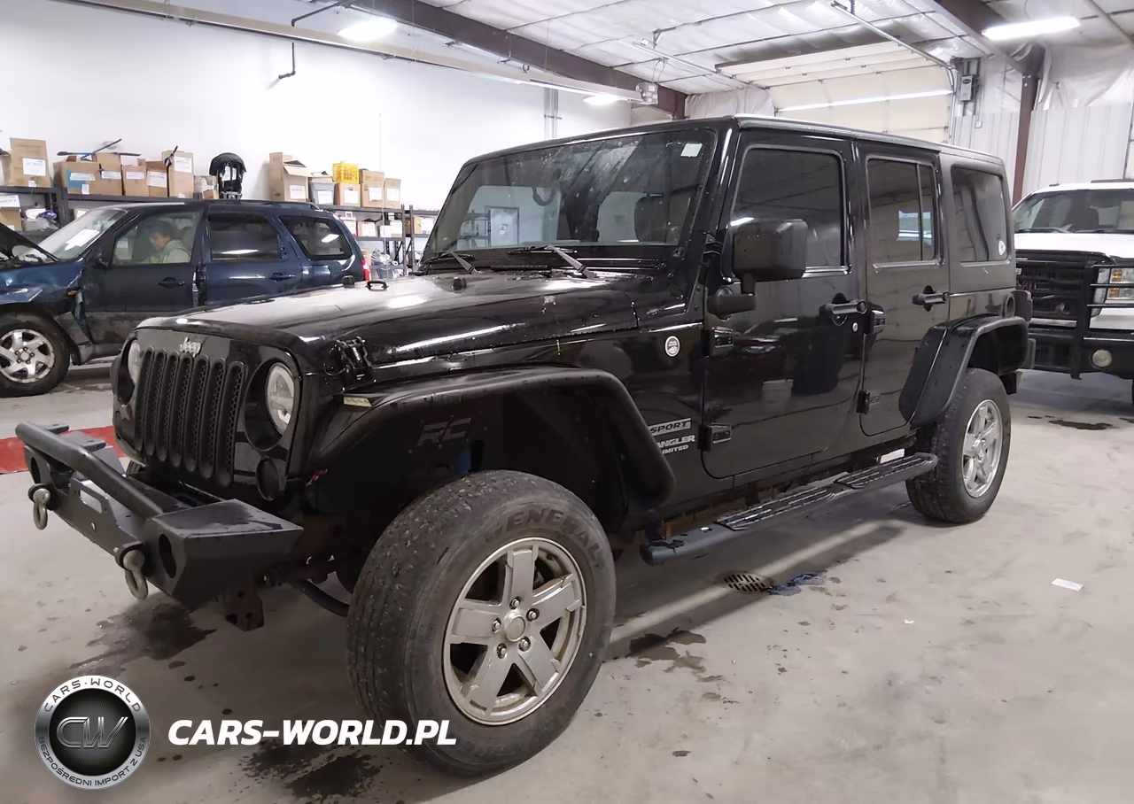 2012 Jeep Wrangler Unlimited Sport VIN:1C4BJWDG2CL141915 - 2