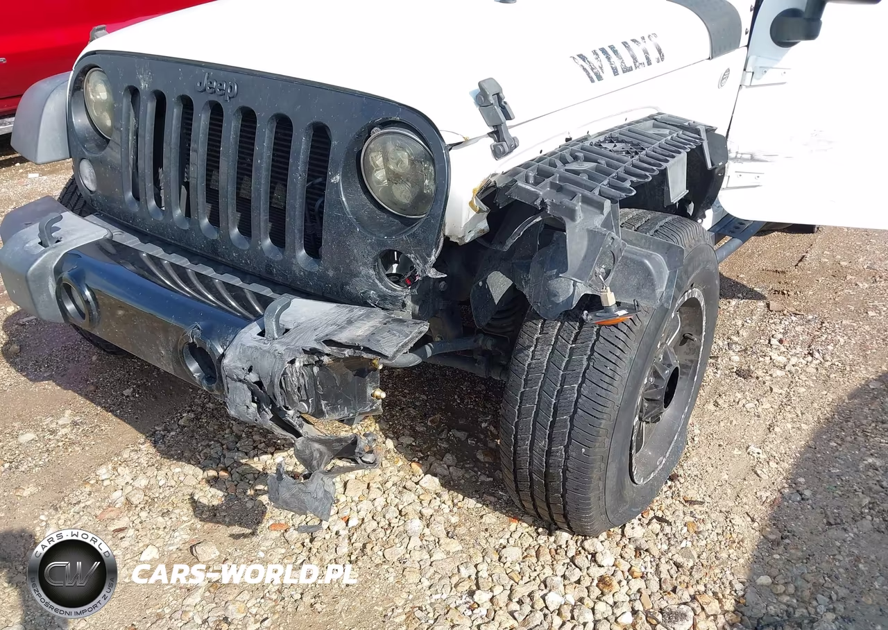 2015 Jeep Wrangler Willys Wheeler VIN:1C4AJWAG1FL756623 - 17
