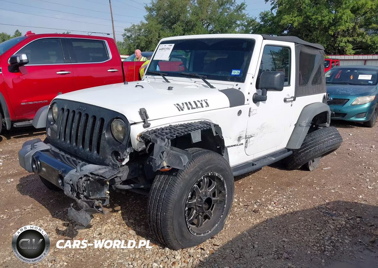 2015 Jeep Wrangler Willys Wheeler VIN:1C4AJWAG1FL756623 - 2