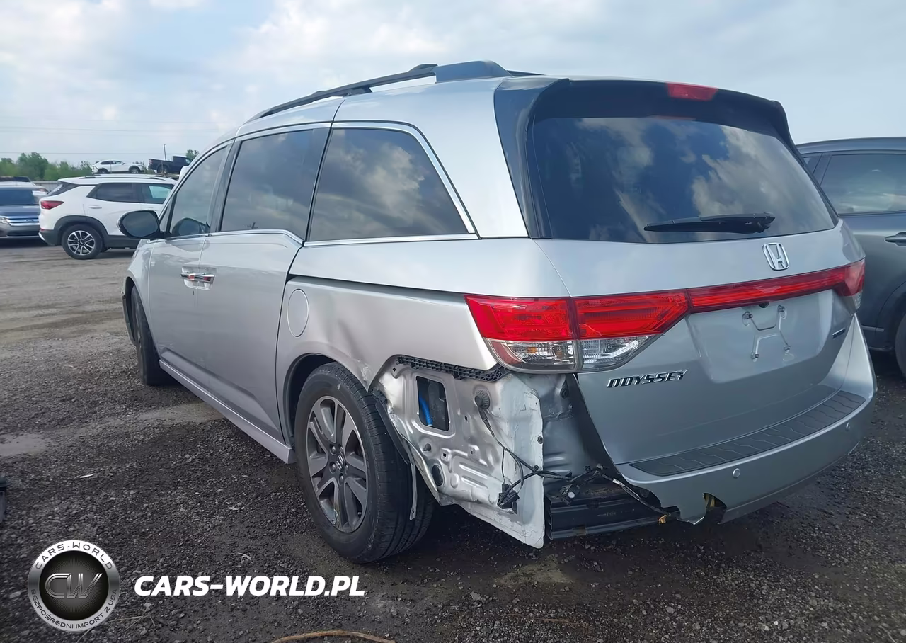 2014 Honda Odyssey Touring-Touring Elite VIN:5FNRL5H95EB082458 - 3
