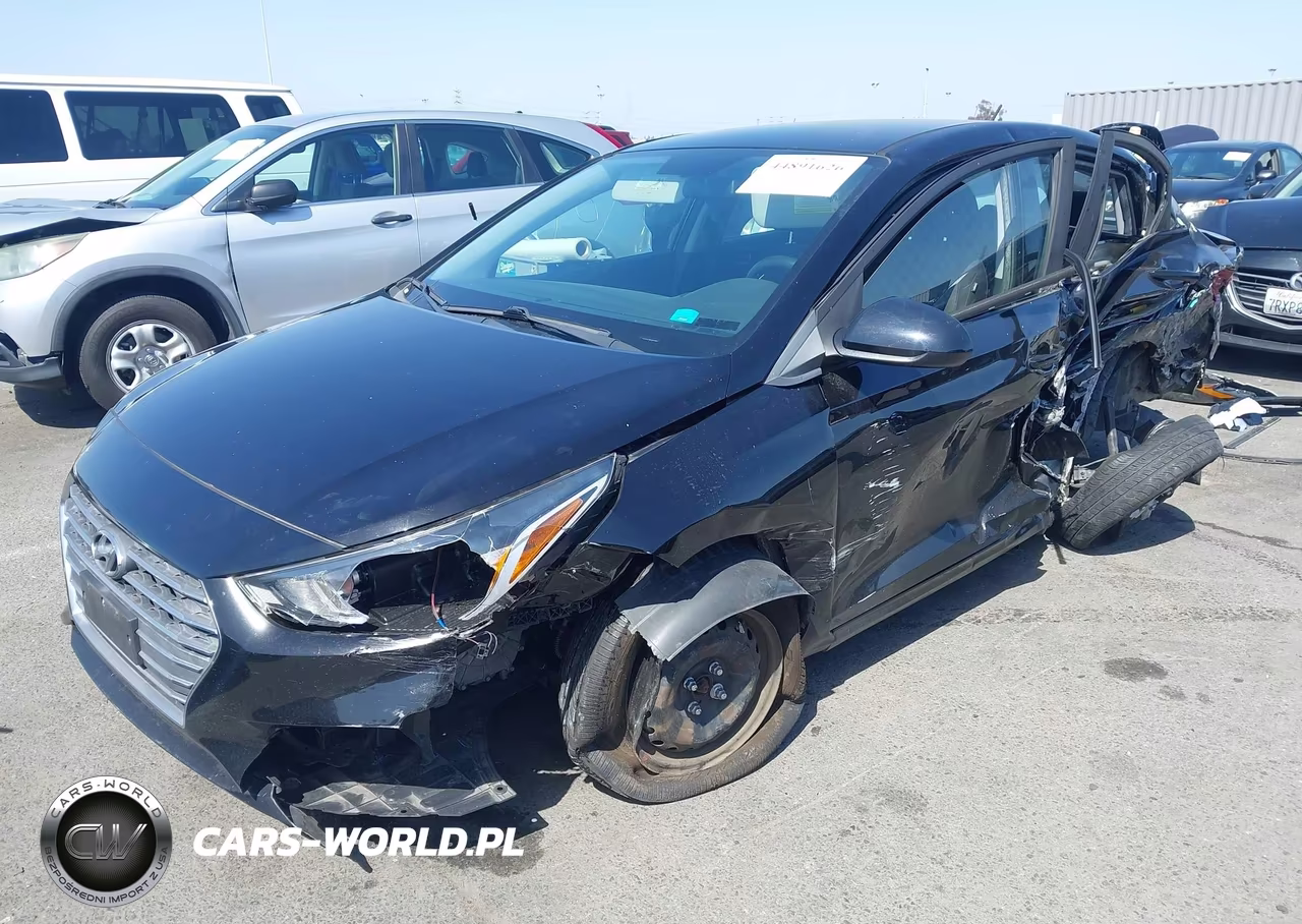 2019 Hyundai Accent Se VIN:3KPC24A35KE067727 - 2
