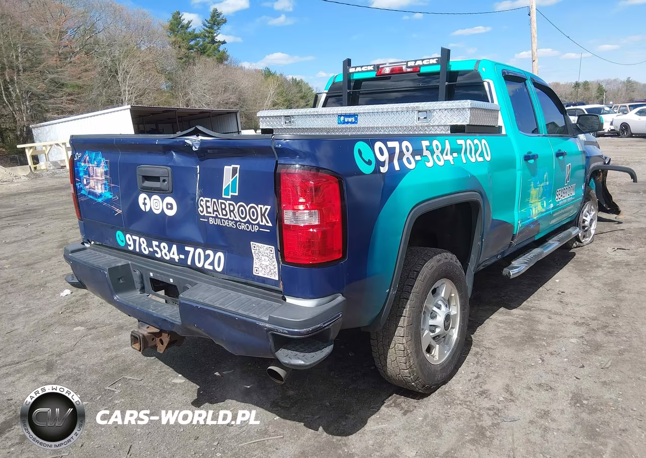 2015 GMC Sierra 2500Hd Sle VIN:1GT22YEG4FZ558171 - 4